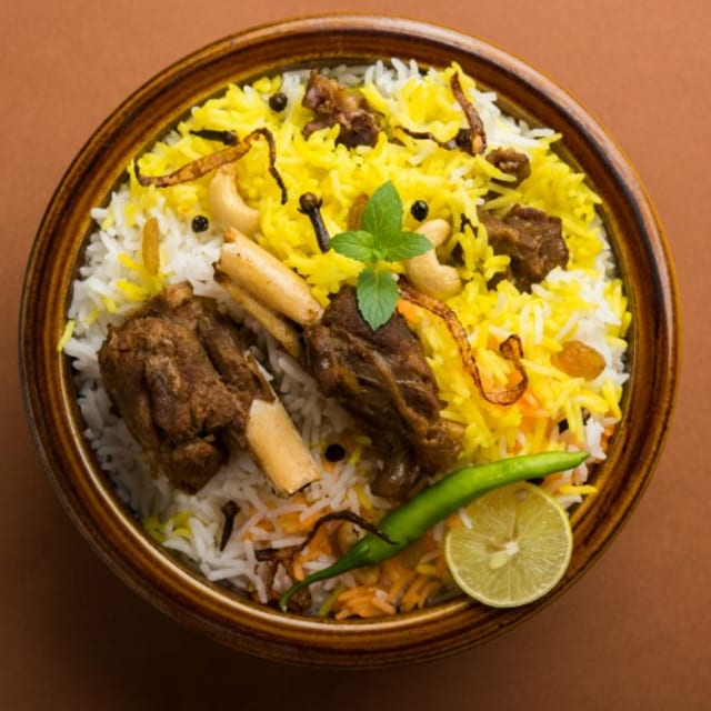 Goat Pulao.