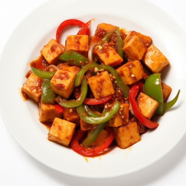 Chilli Paneer.