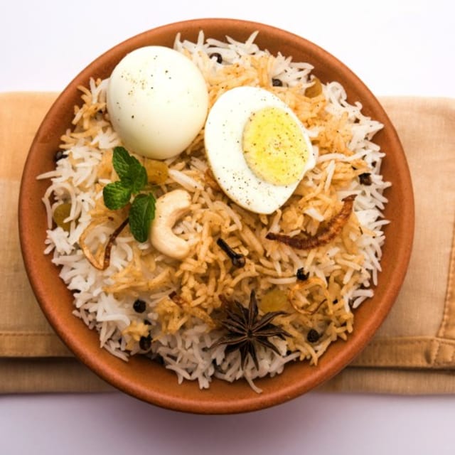 Egg Pulao.
