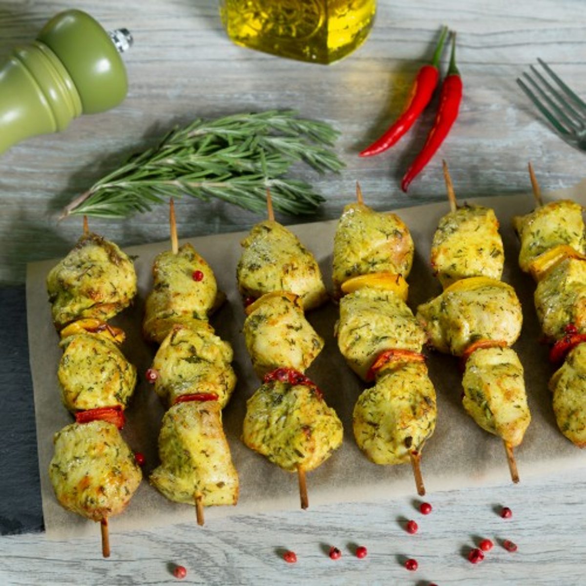 Hariyali Chicken Kabab