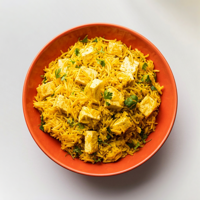 Cashew Paneer Pulao.