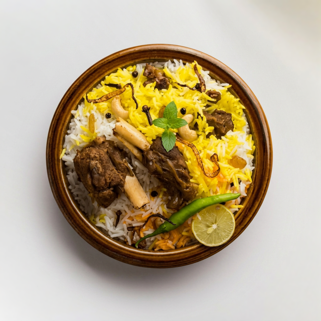 Ulavacharu Goat Pulao (Jumbo).