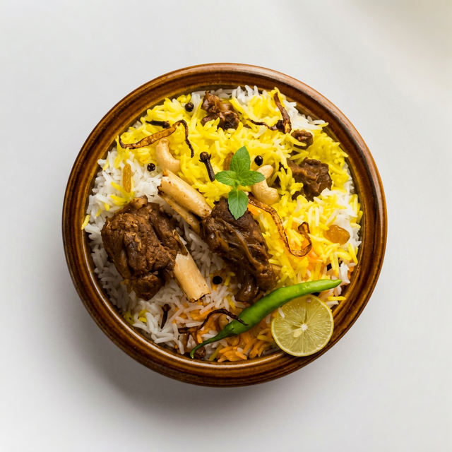 Ulavacharu Goat Pulao (FP).