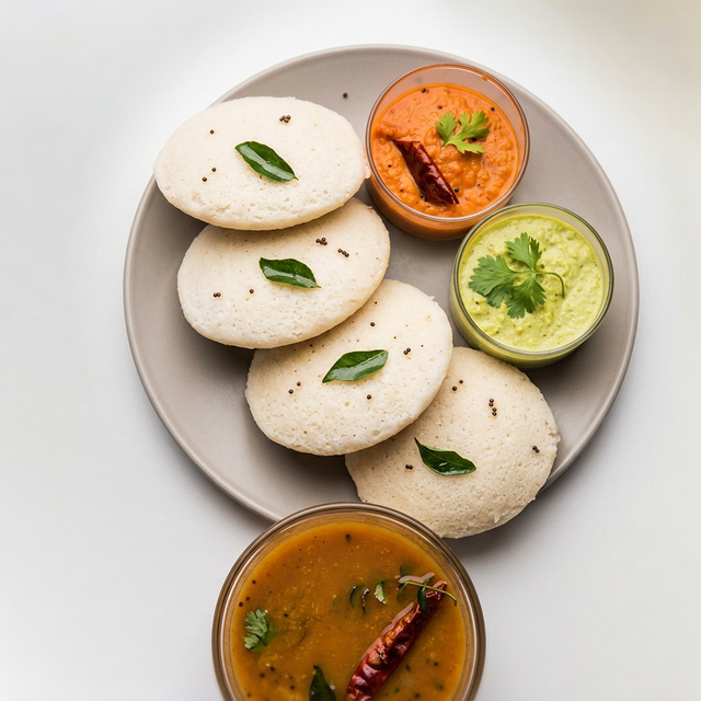 Sambar Idli.