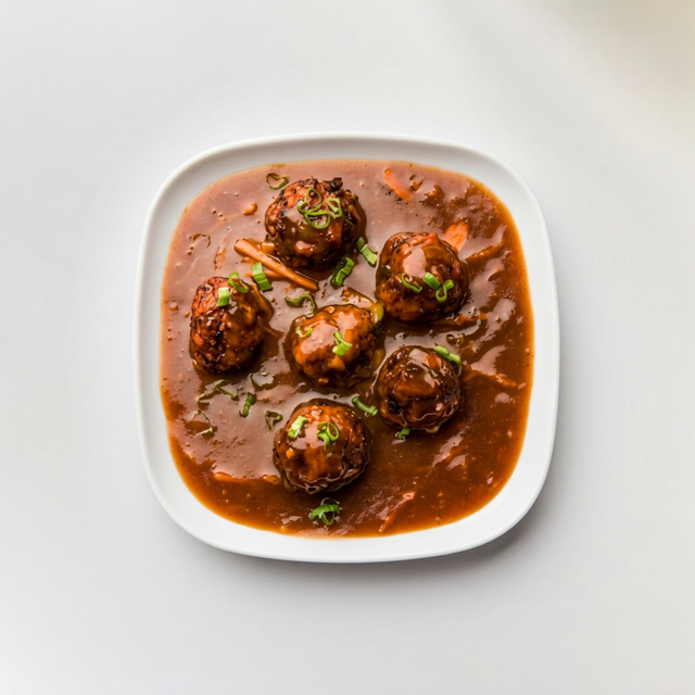 Veg Manchurian.