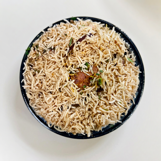 Chicken Fry Bit Pulao.