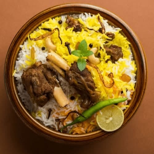 Ulavacharu Goat Pulao (FP).